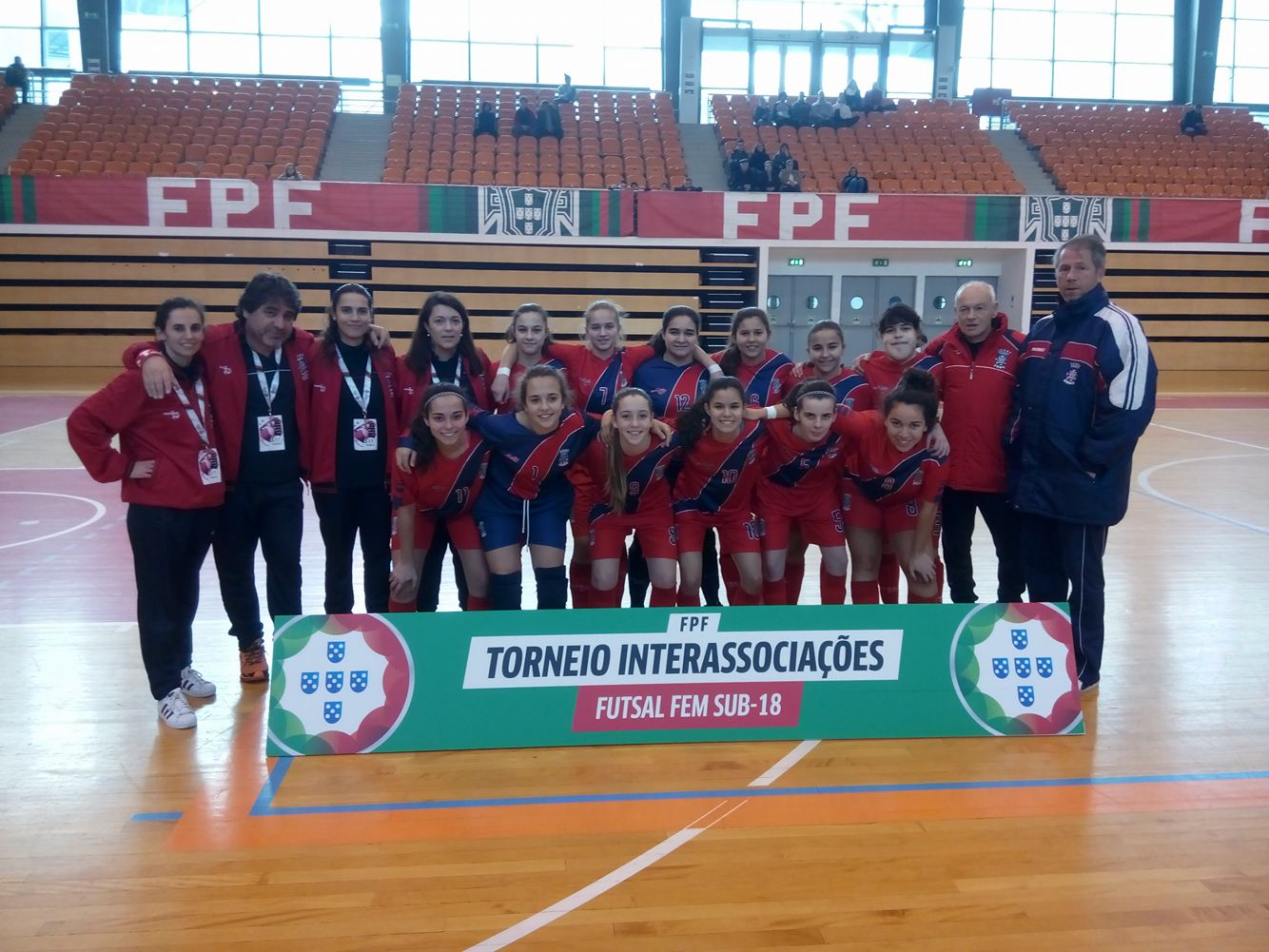 Seleção Distrital Futsal Feminino Sub-18