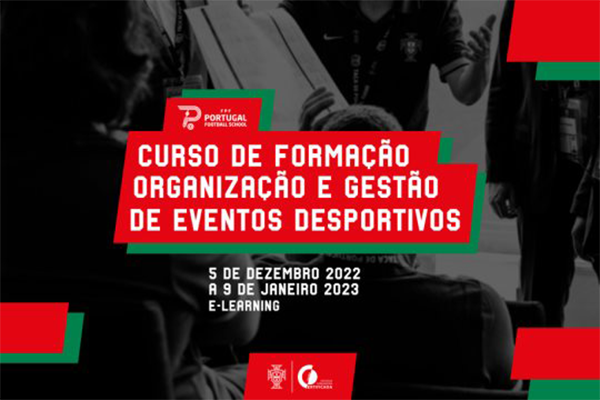 Ainda há vagas para curso de arbitragem e organização de eventos