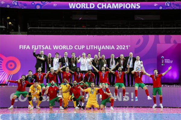 Campeões do Mundo em Futsal