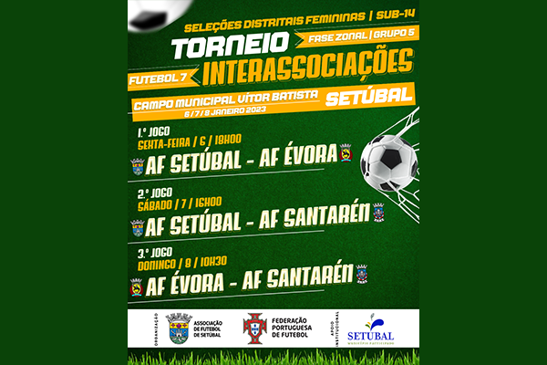 AFS no Torneio Interassociações Futebol 7 Sub-14 Feminino - Fase Zonal