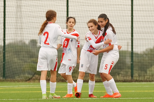 AF Santarém na Liga de Prata do TIA Futebol 7 Sub-14 Feminino