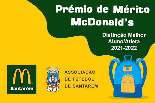 Prémio de Mérito McDonald’s 2021-2022
