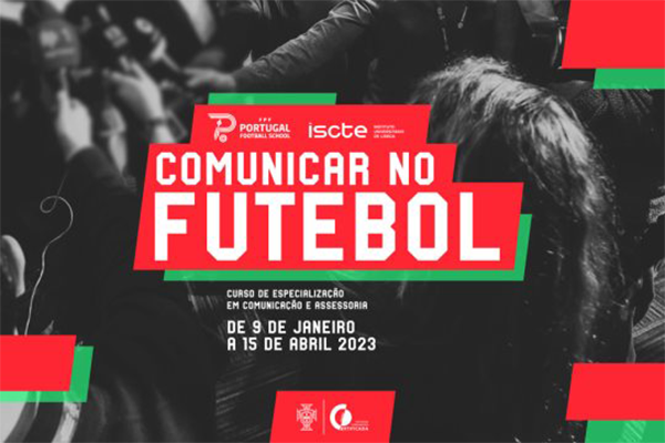 Candidaturas abertas para 3.ª edição do curso "Comunicar no Futebol"