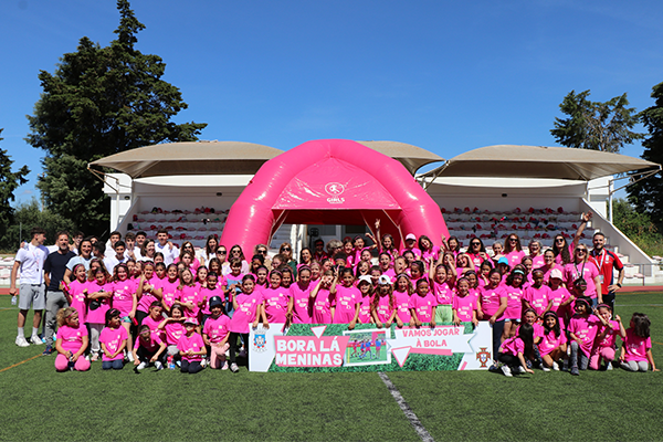 Golegã recebe Bora Lá Meninas, Vamos Jogar à Bola