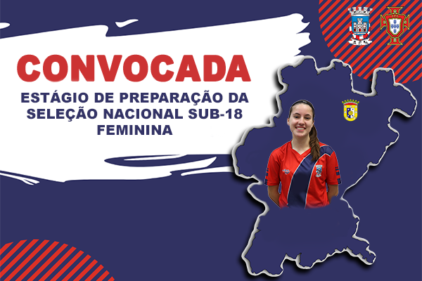 Mafalda Andrónico convocada para Estágio de Preparação da Seleção Sub-18