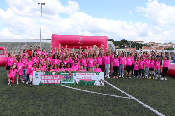 Chamusca recebe Bora Lá Meninas, Vamos Jogar à Bola