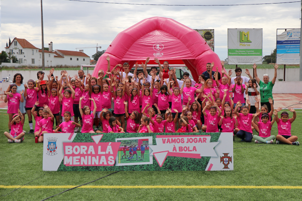 Alpiarça recebe Bora Lá Meninas, Vamos Jogar à Bola