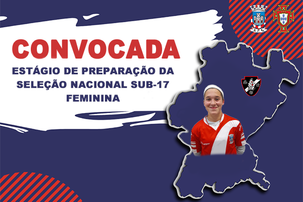 Mara Durão convocada para Estágio de Preparação da Seleção Sub-17 Feminina