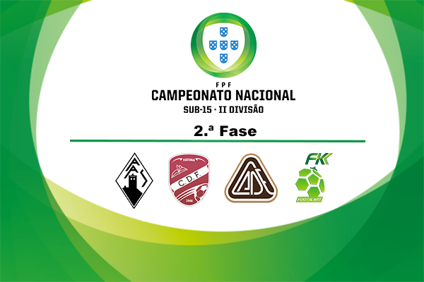 2.ª Fase do Campeonato Nacional 2.ª Divisão Sub-15 com calendário definido