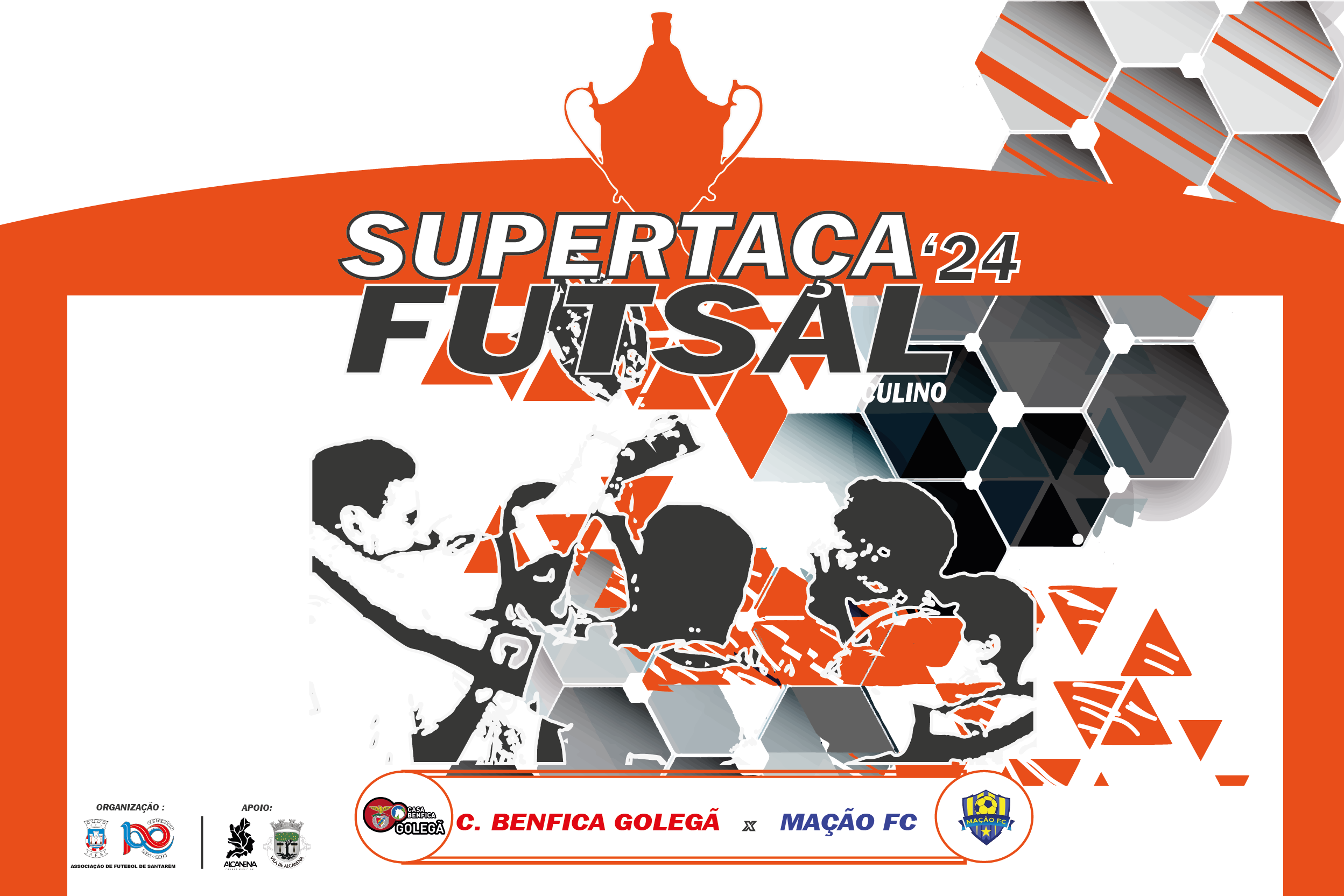 É hoje a Supertaça de Futsal Masculino 2023-2024