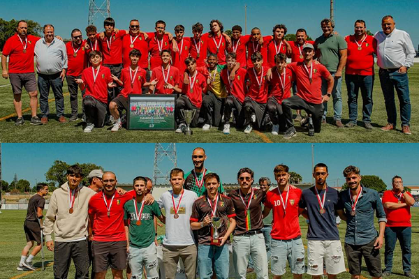 Iniciados e Seniores da AREPA recebem medalhas e troféus