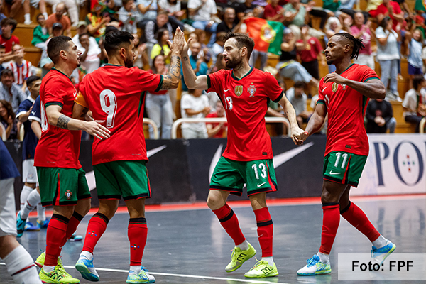 Portugal empata com o Paraguai em Rio Maior