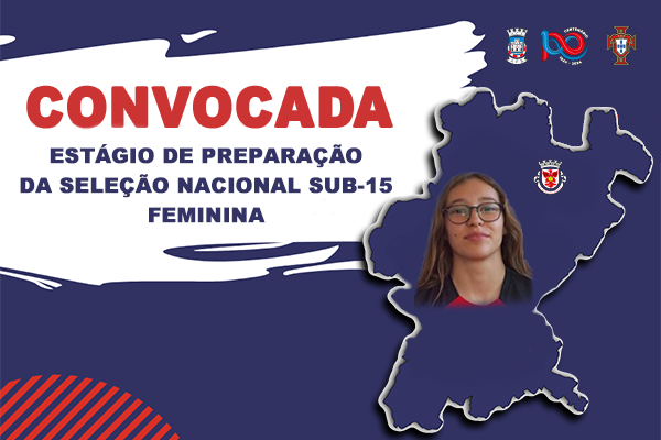 Vitória Silva convocada para Estágio de Preparação da Seleção Sub-15 Feminina