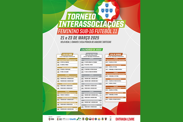AFS na Liga de Prata do Torneio Interassociações Futebol 11 Sub-16 Feminino