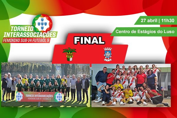 AFS na Final da Liga de Ouro do Torneio Interassociações Futebol 9 Sub-14 Feminino
