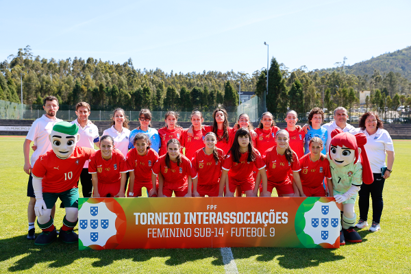 AFS na Final da Liga de Ouro do Torneio Interassociações Futebol 9 Sub-14 Feminino