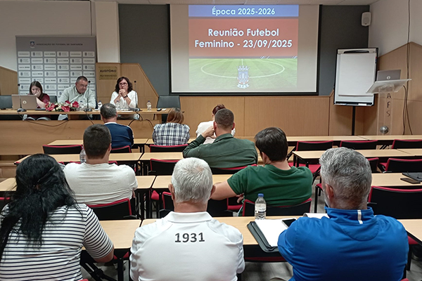Reunião de preparação para época 2025-2026
