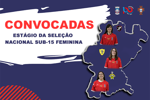 Atletas convocadas para Estágio da Seleção Sub-15 Feminina