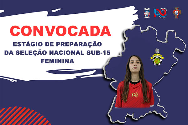 Constança Ferreira convocada para Estágio de Preparação da Seleção Sub-15 Feminina