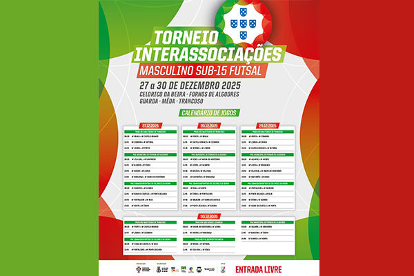 AFS no Torneio Interassociações Futsal Sub-15 Masculino