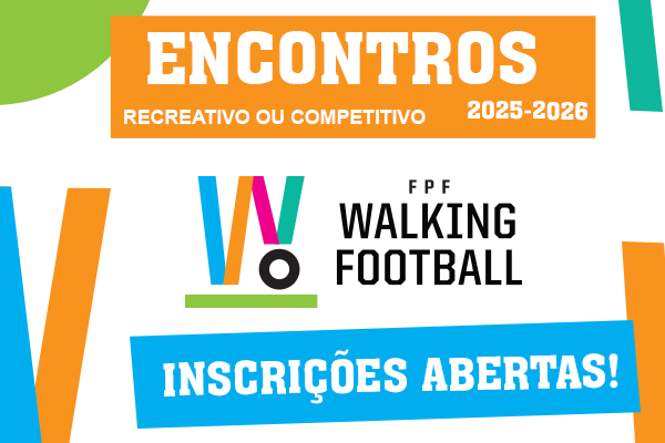 Abertas inscrições de equipas de Walking Football