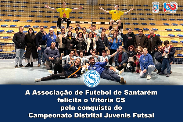 Vitória CS é Campeão Distrital de Juvenis Futsal
