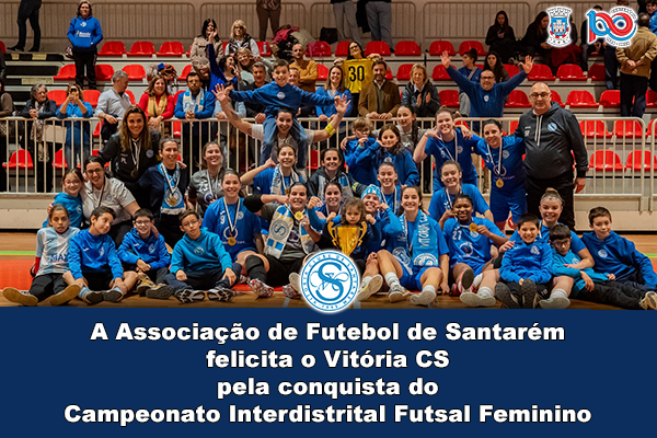 Vitória CS é Campeão Interdistrital de Futsal Feminino