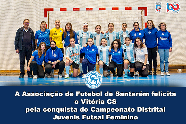 Vitória CS é Campeão Distrital Juvenis Futsal Feminino