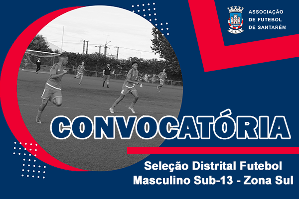 Seleção Distrital Futebol Masculina Sub-13 - Zona Sul