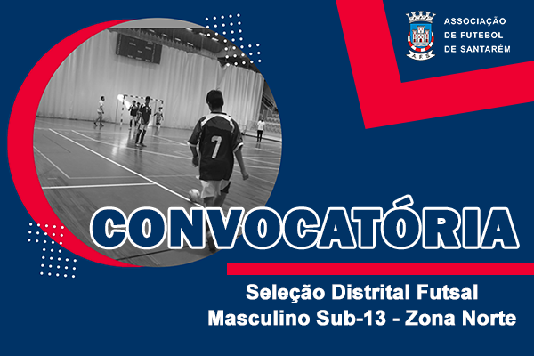 Seleção Distrital Futsal Masculina Sub-13 - Zona Norte