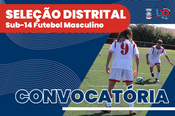 Seleção Distrital Sub-14 Futebol Masculino - Zona Sul