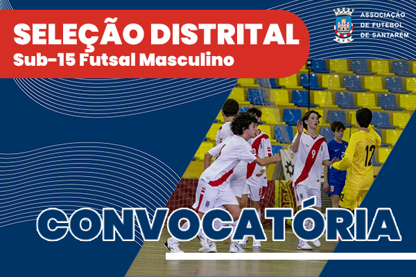 Seleção Distrital Sub-15 Futsal Masculino - Zona Norte