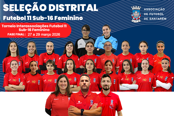 Seleção Distrital Sub-16 Futebol 11 Feminino