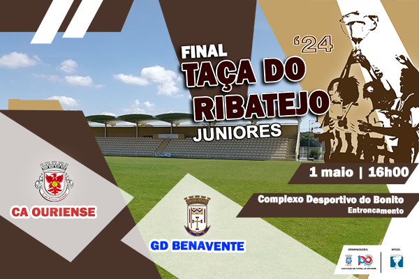 É hoje a Final da Taça do Ribatejo Juniores 2023-2024