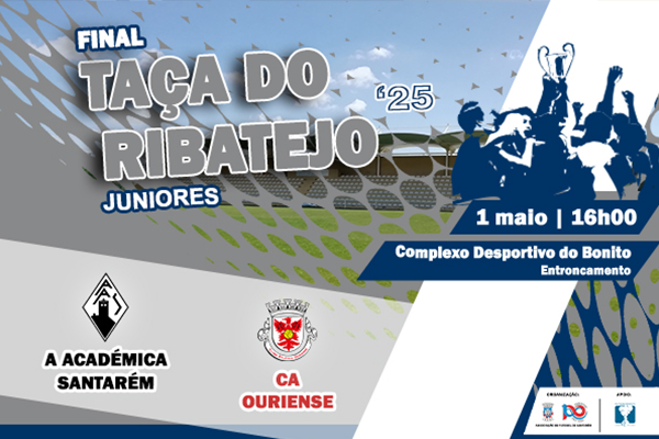 É hoje a Final da Taça do Ribatejo Juniores 2024-2025