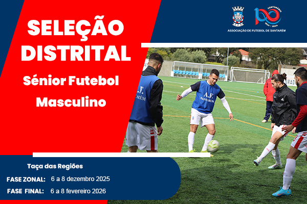 AFS inicia trabalhos da Seleção Distrital Sénior Futebol Masculino