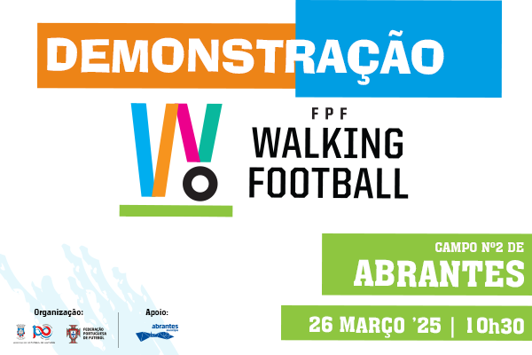 Demonstração de Walking Football em Abrantes