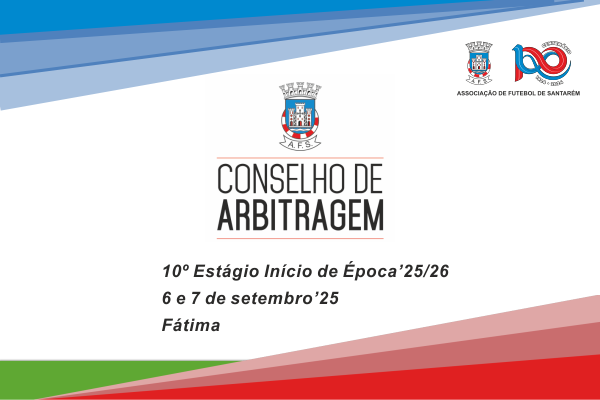 10º Estágio de Início da Época 2025/2026